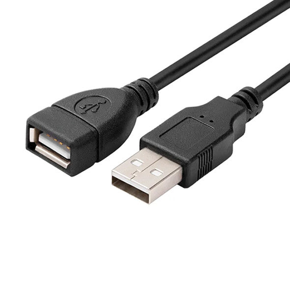 VK-20017-BK USB-A Extension Cable