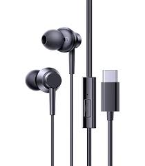 VK-1019-BK Type-C Earphones Black