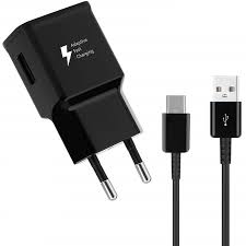 VK-50020-BK 2A USB Wall Charger with Type-C Cable
