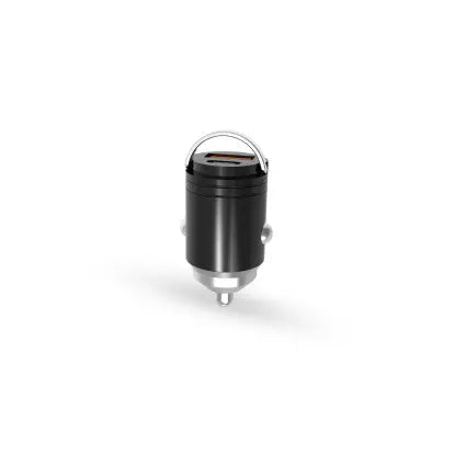 VK-8007-BK 30w P.D Dual Ultra Small Car Charger