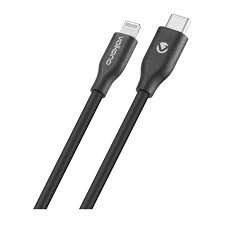 VK-20147-BK MFI Lightning Charge & Data Cable 3m