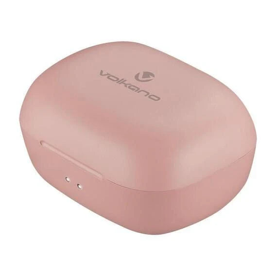 VK-1120-PK Pink Wireless Earphones + Charging Case