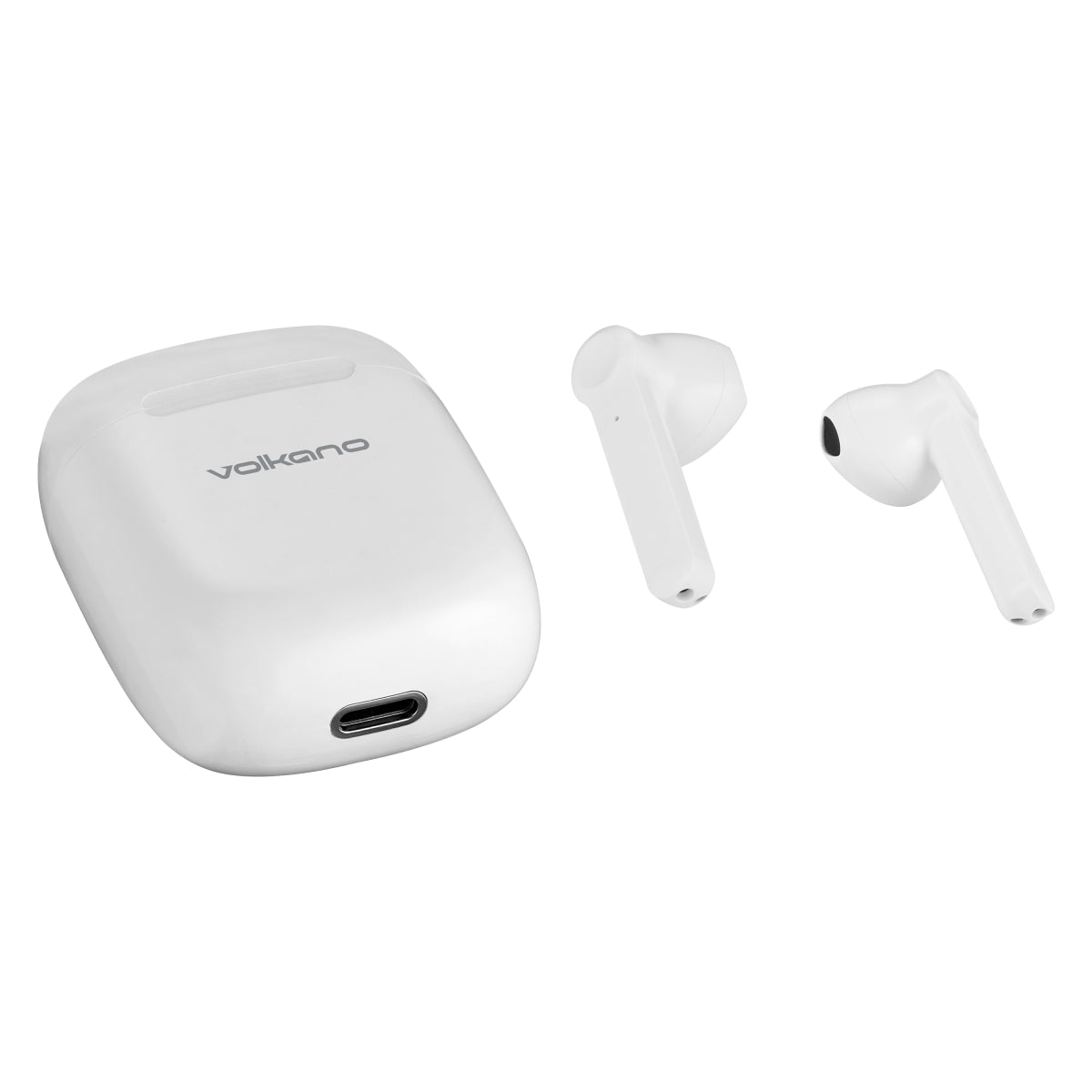 VK-1138-WT White True Wireless Earphones + Charging Case