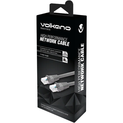 VK-20175-GR High Performance Network Cable 1m