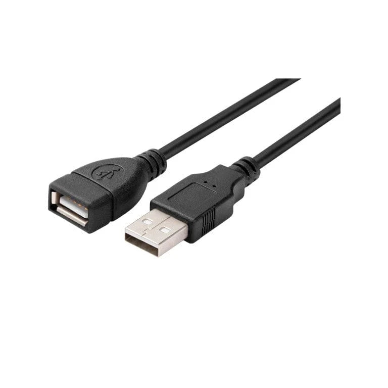 VK-20186-BK Male to Female USB Extension Cable